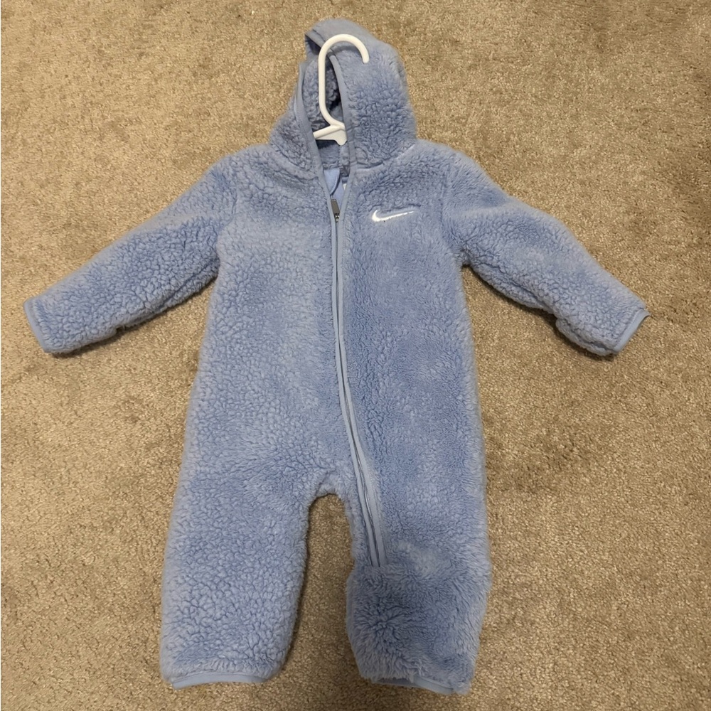 Nike Blue Cozy Footies One Piece